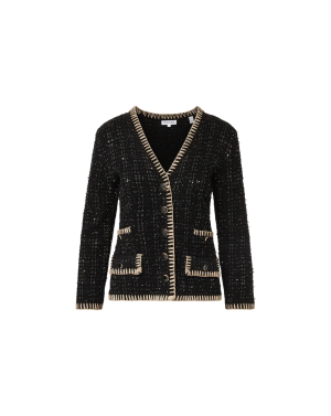 Ceriani Tweed Jacket Black