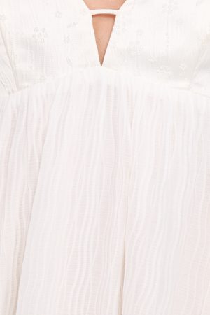 Lorna Mini Dress – Ivory