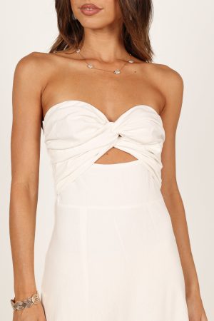 Rosetta Dress – White