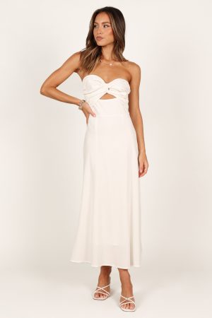 Rosetta Dress – White
